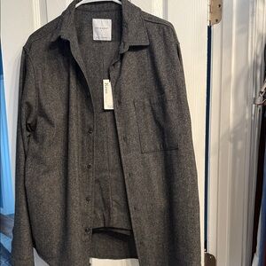 Primark Dark Gray Shirt Jacket
